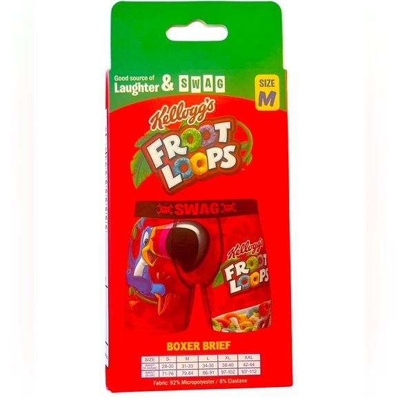 SWAG X Froot Loops boxer briefs size (M) (SOLD OUT) on site - Picture 2 of 2